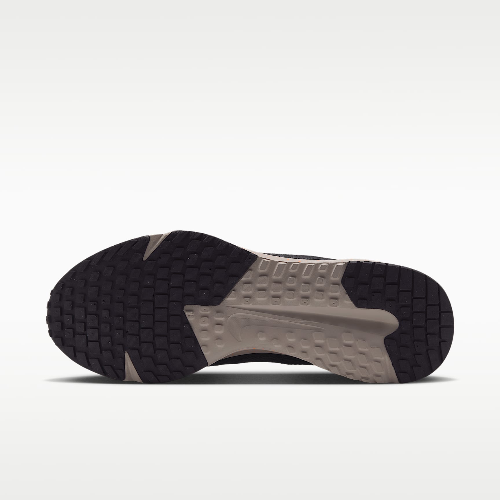 Nike Run Defy Straßenlaufschuh (Herren) – Medium Ash/Off Noir/Cream II/Schwarz