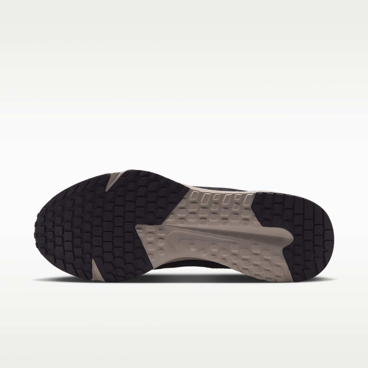 Nike Run Defy Straßenlaufschuh (Herren) – Medium Ash/Off Noir/Cream II/Schwarz
