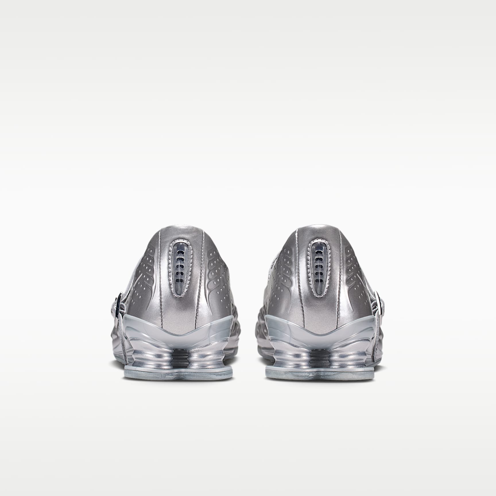 Nike Shox Z Calistra Schuh (Damen) – Metallic Silver/Flat Silver/Metallic Silver