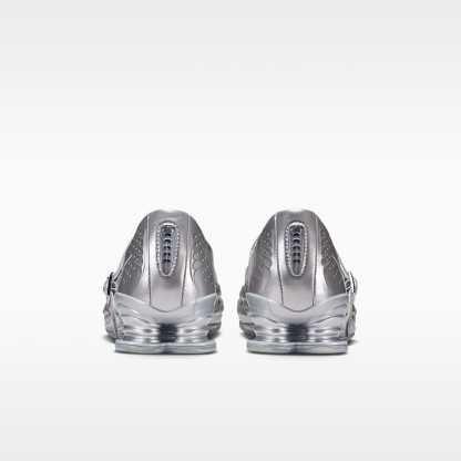 Nike Shox Z Calistra Schuh (Damen) – Metallic Silver/Flat Silver/Metallic Silver
