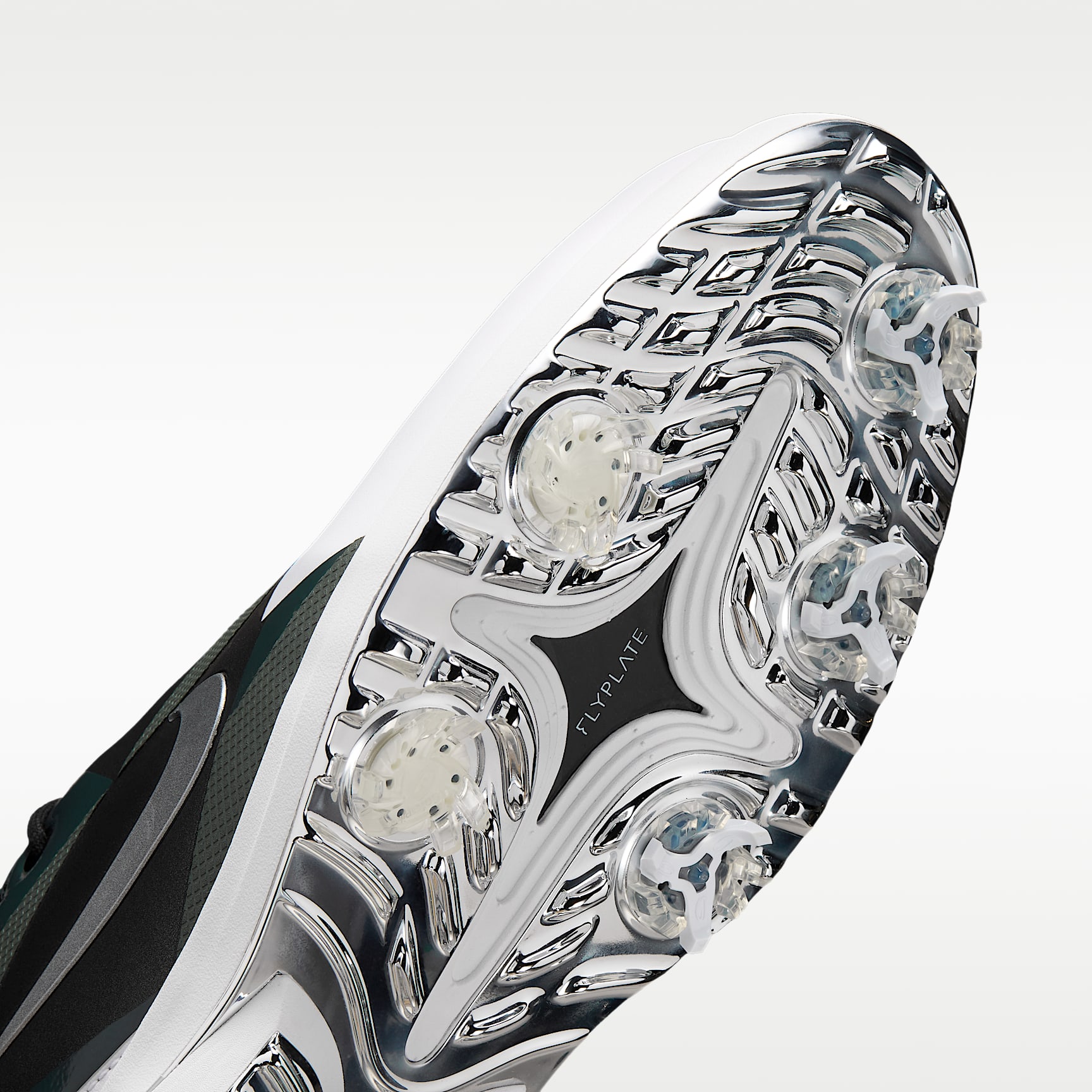 Nike Victory Tour 4 Golfschuh – Weiß/Metallic Silver/Sequoia/Schwarz