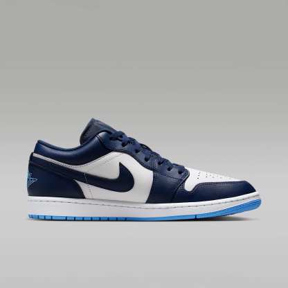 Air Jordan 1 Low Herrenschuh – Midnight Navy/Weiß/University Blue