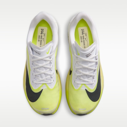 Nike Zoom Fly 6 Straßenlaufschuh für Wettkämpfe (Herren) – Weiß/Lemon Venom/Lemon Chiffon/Anthracite
