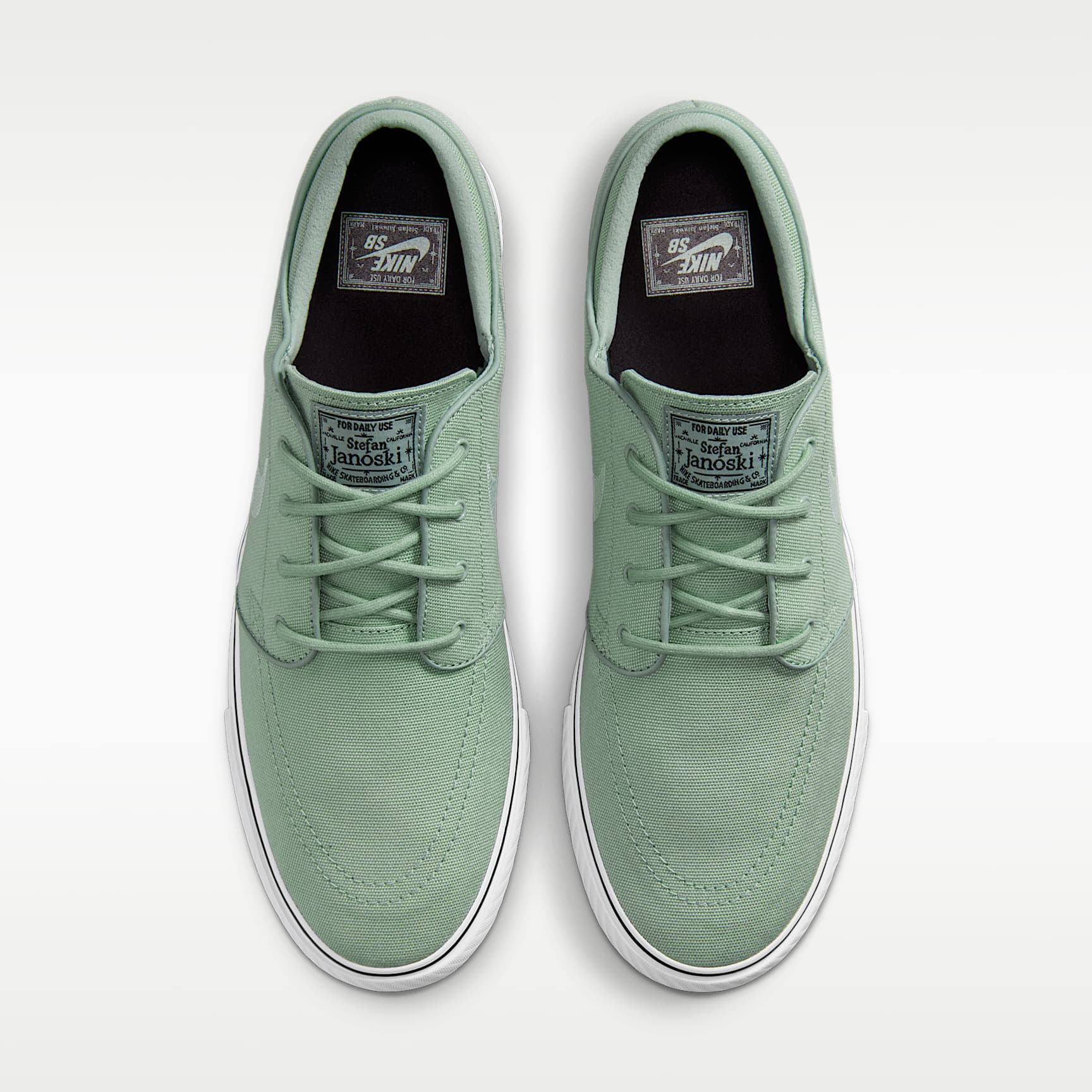 Nike SB Zoom Janoski OG+ Canvas Skateboardschuh – Steam/Weiß/Gum Light Brown/Steam