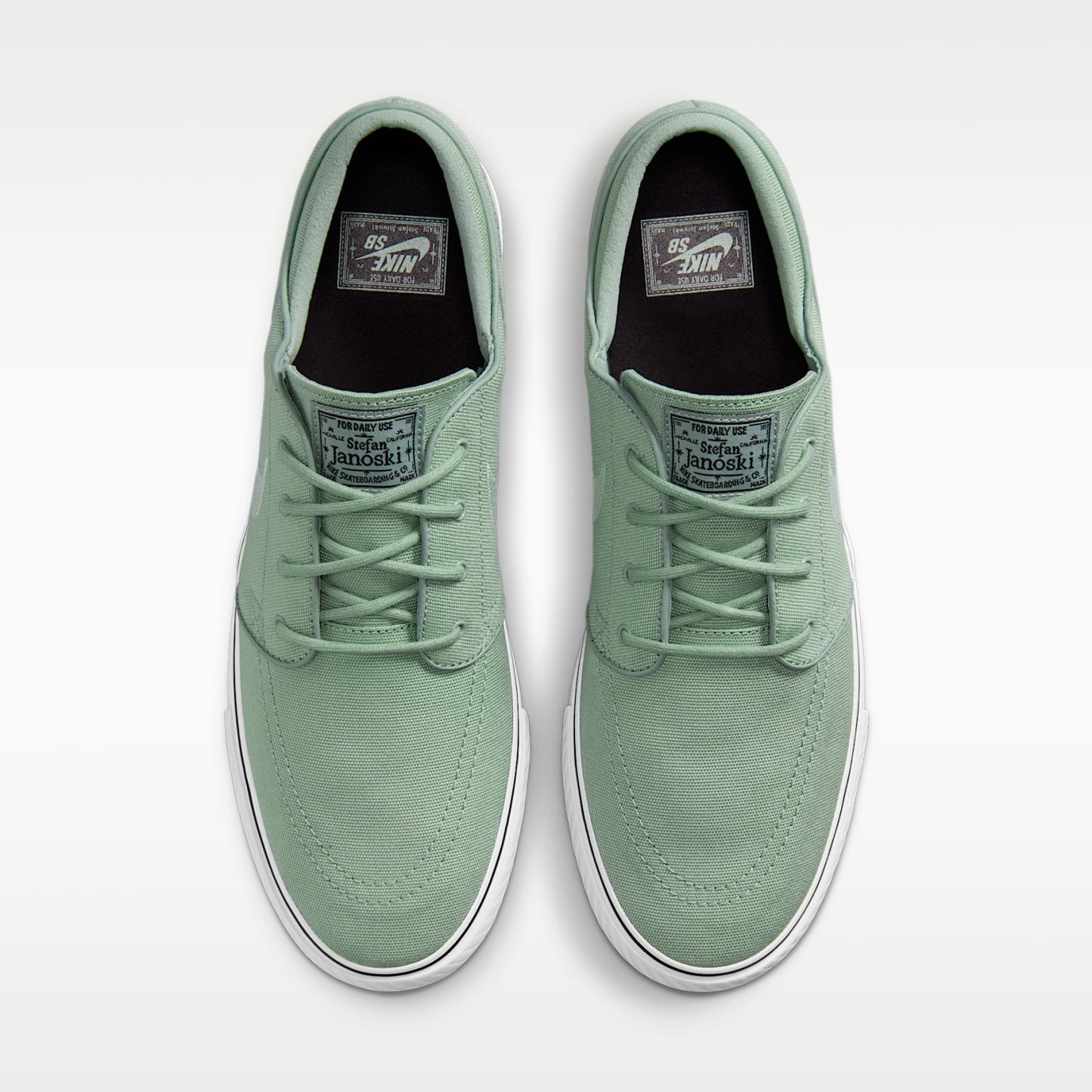 Nike SB Zoom Janoski OG+ Canvas Skateboardschuh – Steam/Weiß/Gum Light Brown/Steam