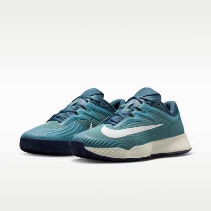 Nike Vapor Pro 3 Clay Court Tennisschuh (Herren) – Smokey Blue/Light Bone/New Slate/Weiß