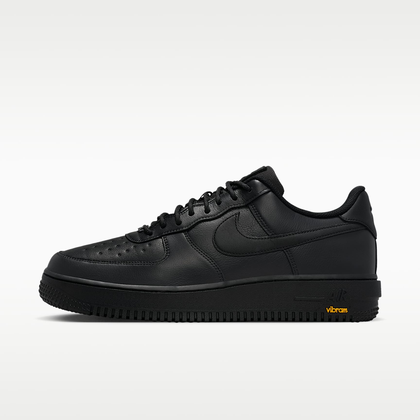 Air Force 1 GORE-TEX Vibram Schuh (Herren) – Off Noir/Speed Yellow/Schwarz