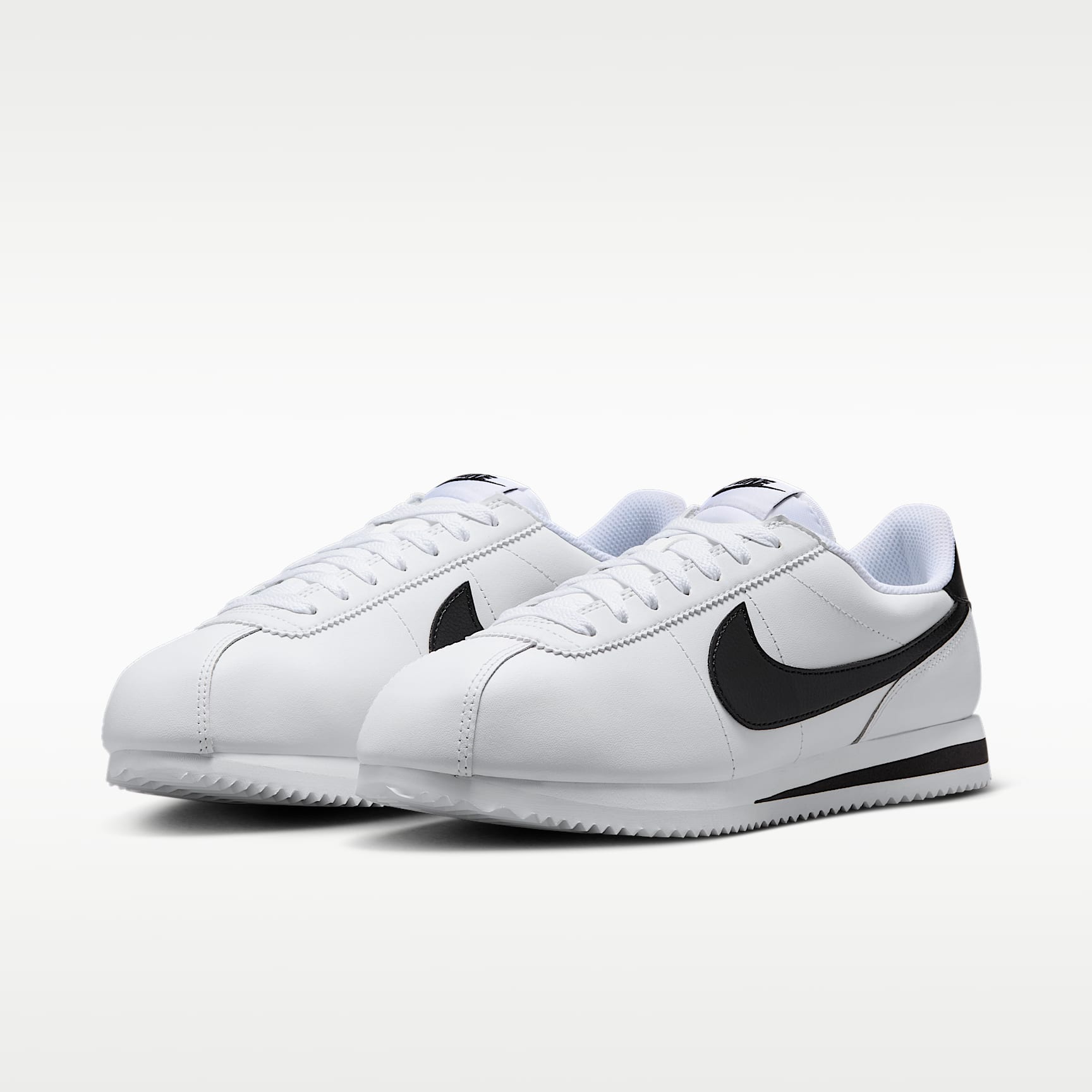 Nike Cortez Leather Damenschuh – Weiß/Schwarz