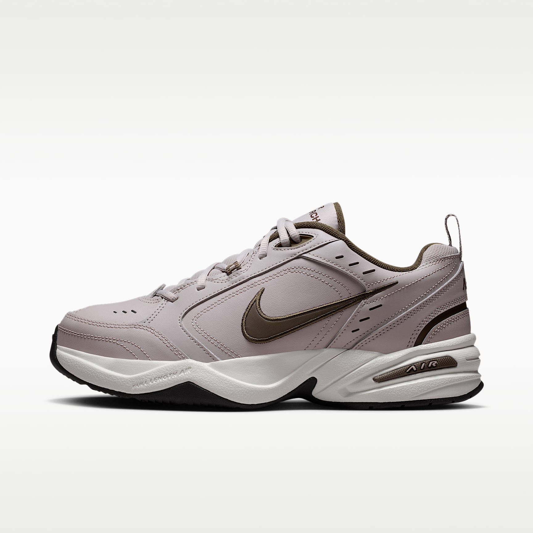 Nike Air Monarch IV Workout-Schuh für Herren – Moon Particle/Schwarz/Dark Hazel