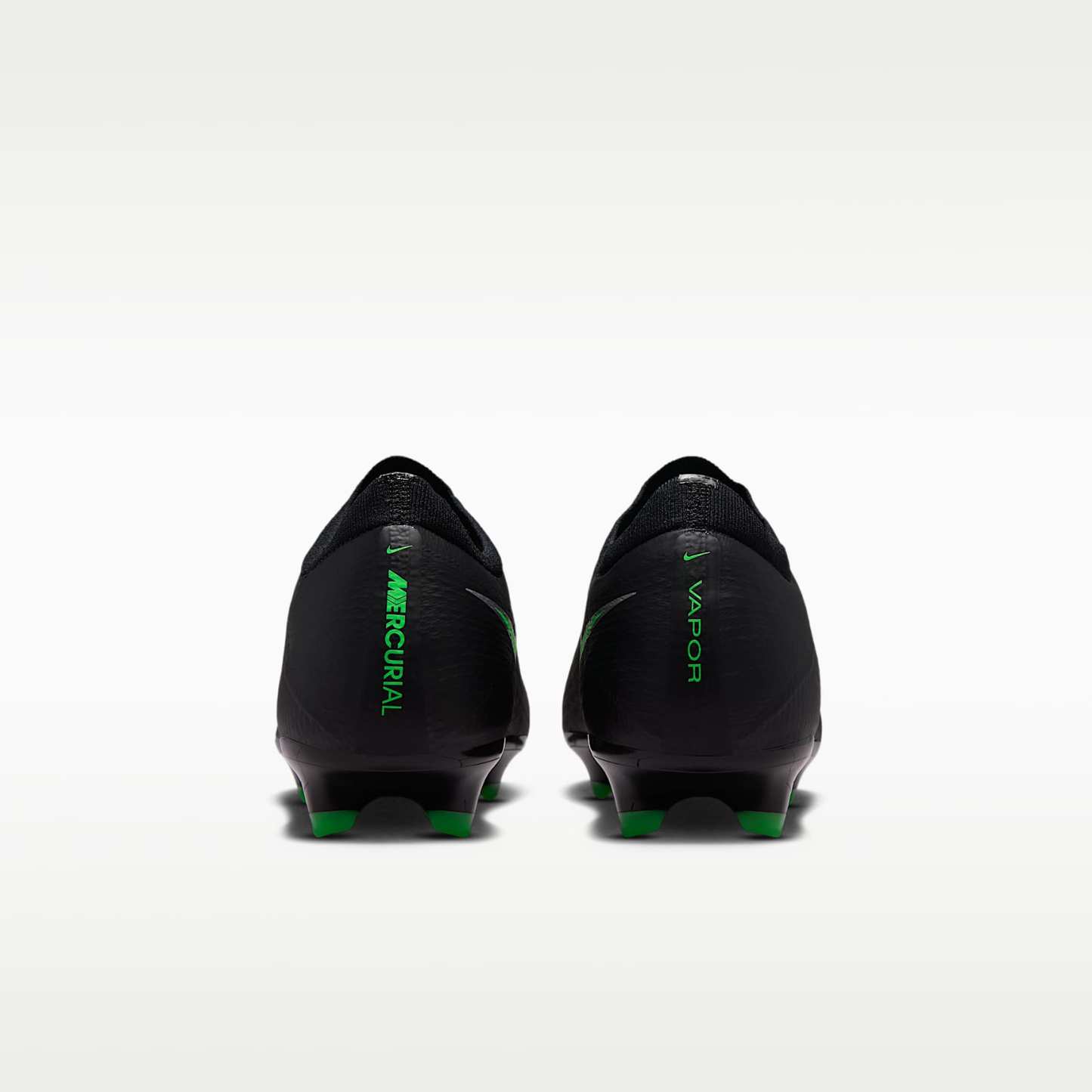 Nike Mercurial Vapor 17 Pro Low-Top-Fußballschuh für normalen Rasen – Schwarz/Schwarz/Illusion Green