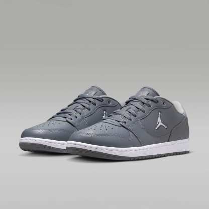 Jordan Court Connect Low Herrenschuhe – Smoke Grey/Weiß/Light Smoke Grey