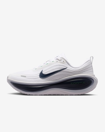 Nike Vomero Plus Straßenlaufschuh (Herren) – Weiß/Green Spark/World Indigo/Midnight Navy