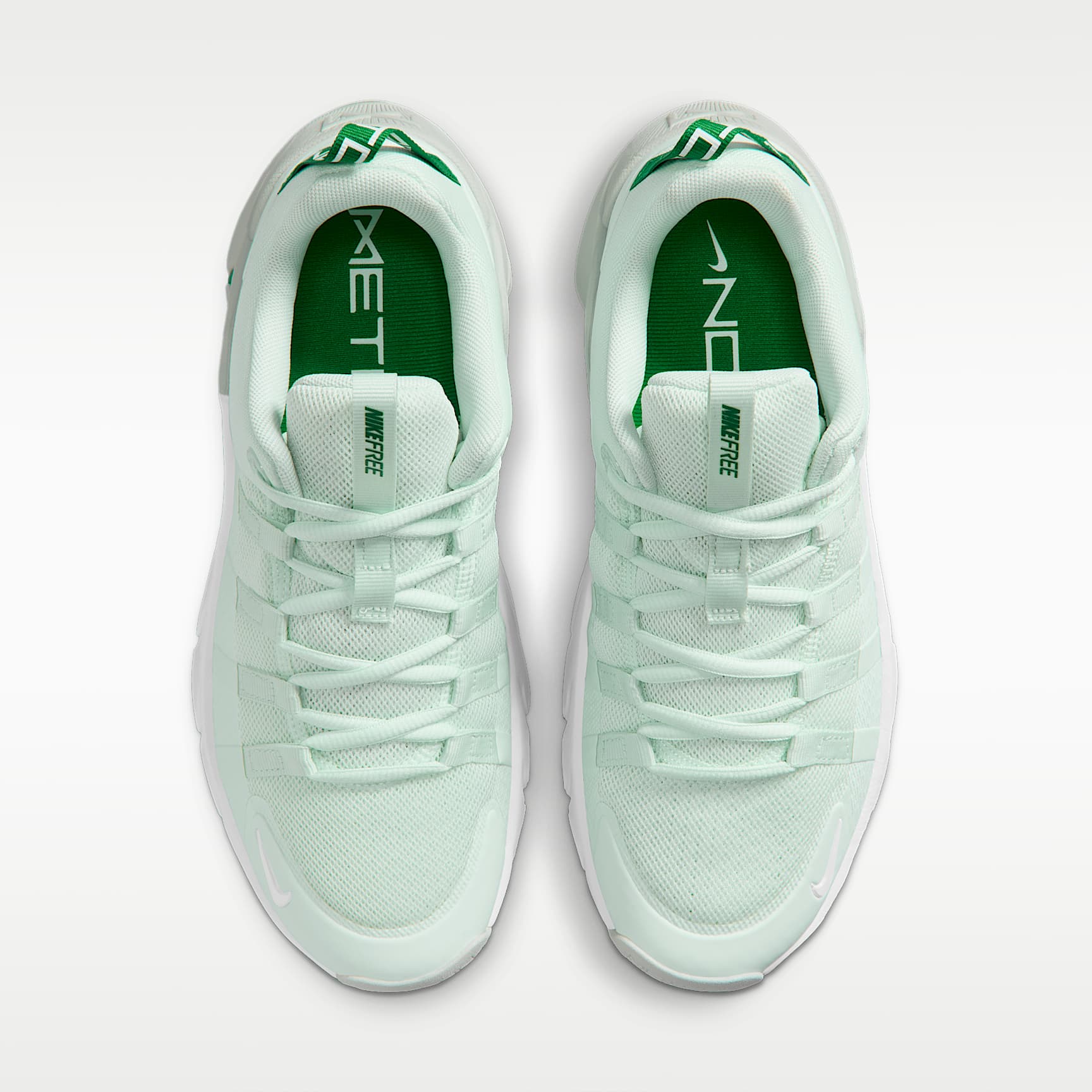 Nike Free Metcon 7 Trainingsschuhe (Damen) – Barely Green/Malachite/Light Silver/Weiß