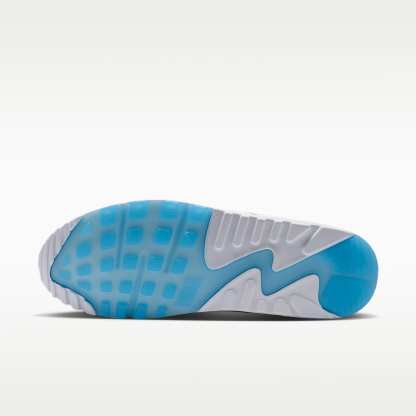 Nike Air Max 90 Schuh (Herren) – Weiß/Aurora Blue/Weiß