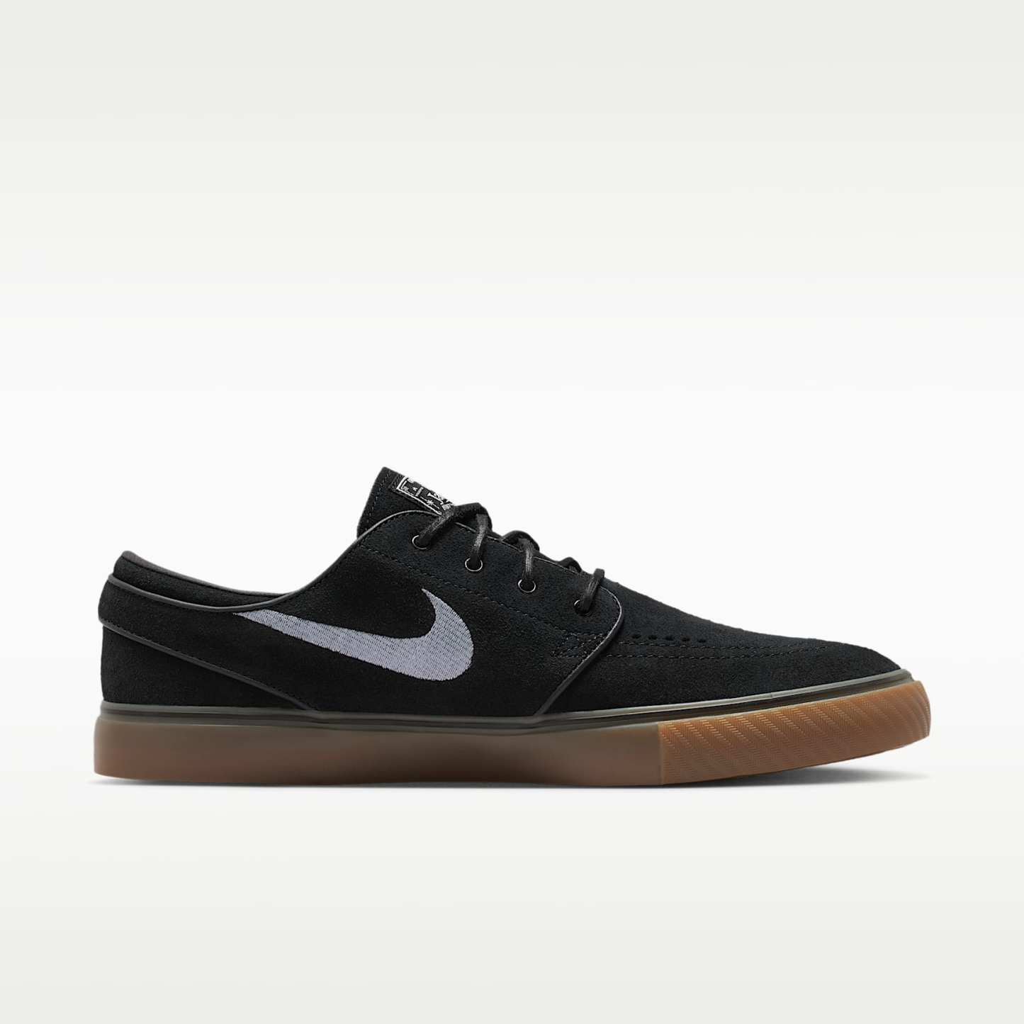 Nike SB Zoom Janoski OG+ Skateschuh – Schwarz/Schwarz/Gum Light Brown/Weiß