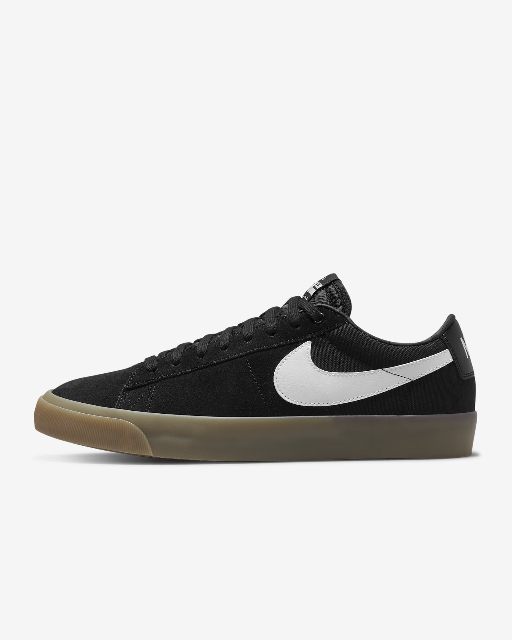 Nike SB Zoom Blazer Low Pro GT Skateboardschuh – Schwarz/Schwarz/Weiß/Weiß