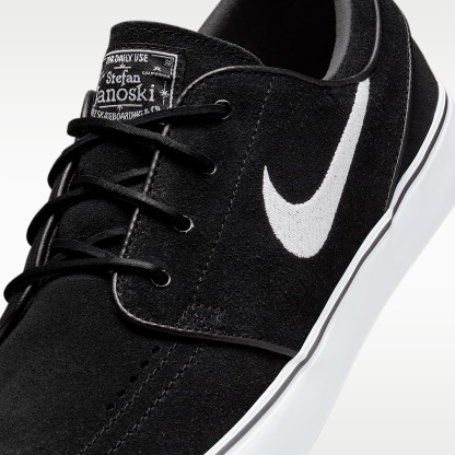 Nike SB Zoom Janoski OG+ Skateschuh – Schwarz/Schwarz/Weiß/Weiß