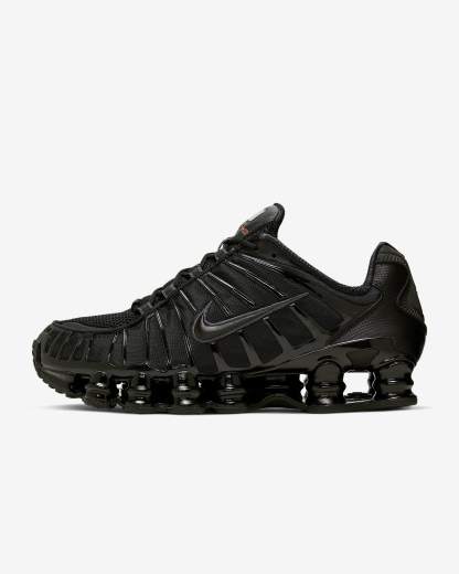 Nike Shox TL Herrenschuh – Schwarz/Metallic Hematite/Max Orange/Schwarz