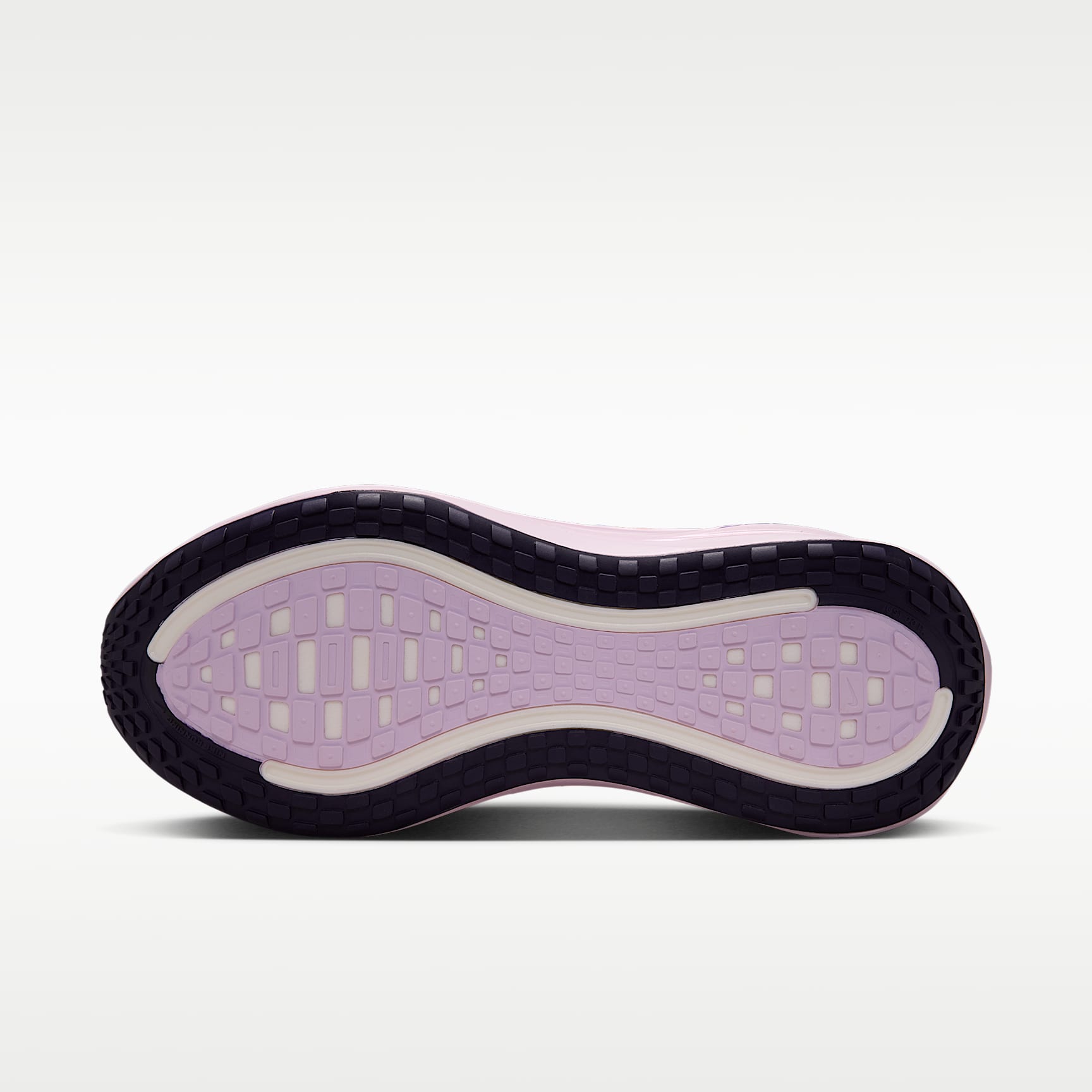 Nike Vomero Plus Straßenlaufschuh (Damen) – Bleached Lilac/Hyper Crimson/Sunset Haze/Royal Pulse