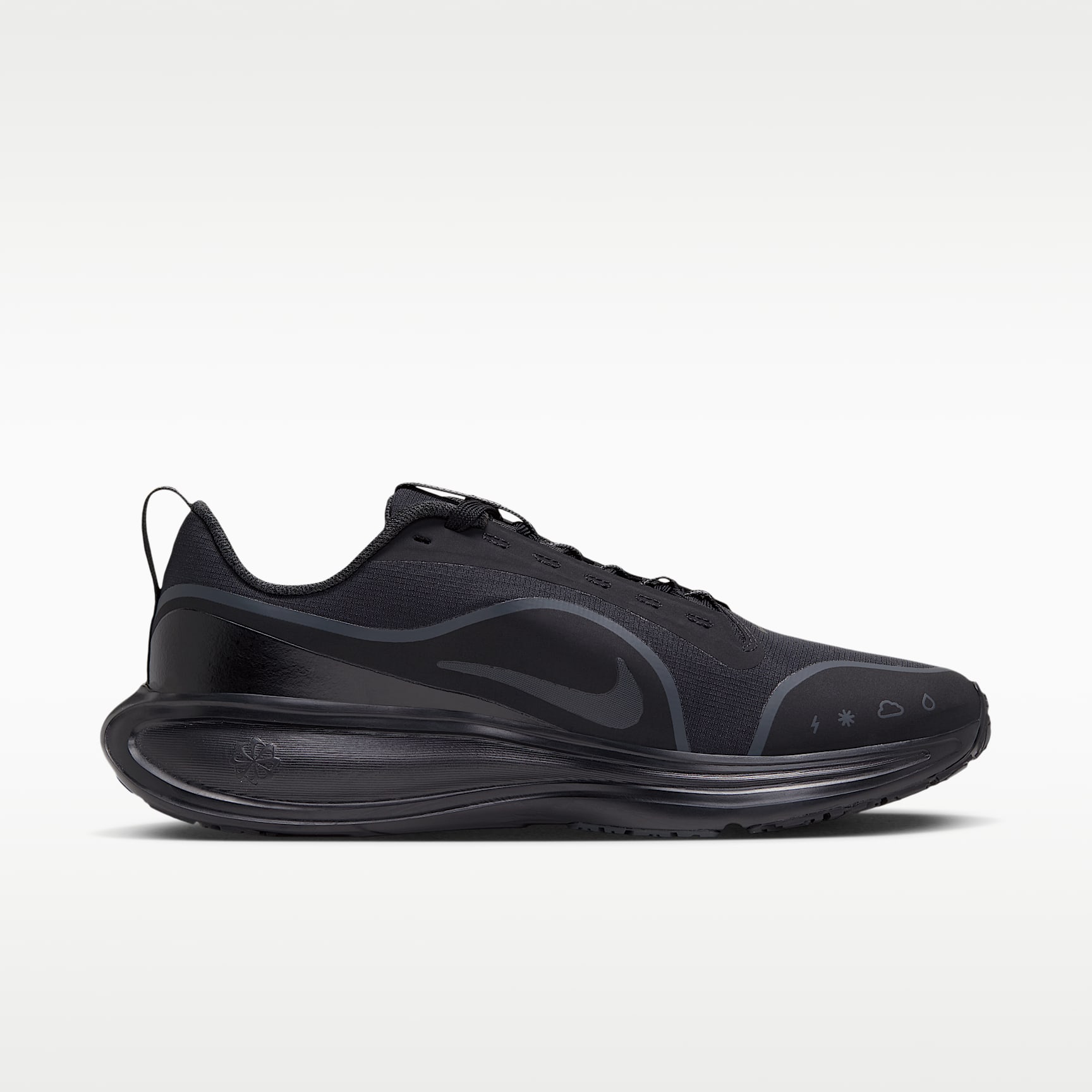 Nike Revolution 8 Utility Straßenlaufschuh (Damen) – Schwarz/Anthracite