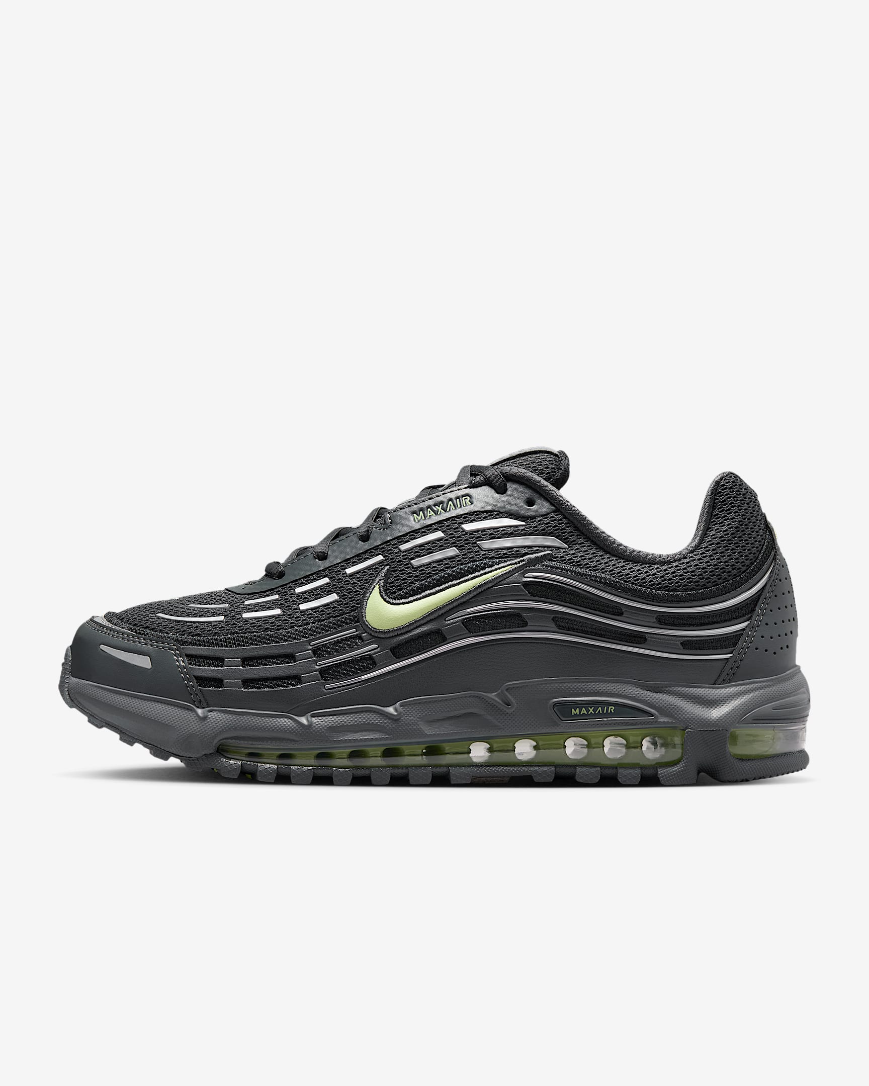 Nike Air Max TL 2.5 Schuh (Herren) – Iron Grey/Dark Smoke Grey/Metallic Silver/Light Liquid Lime