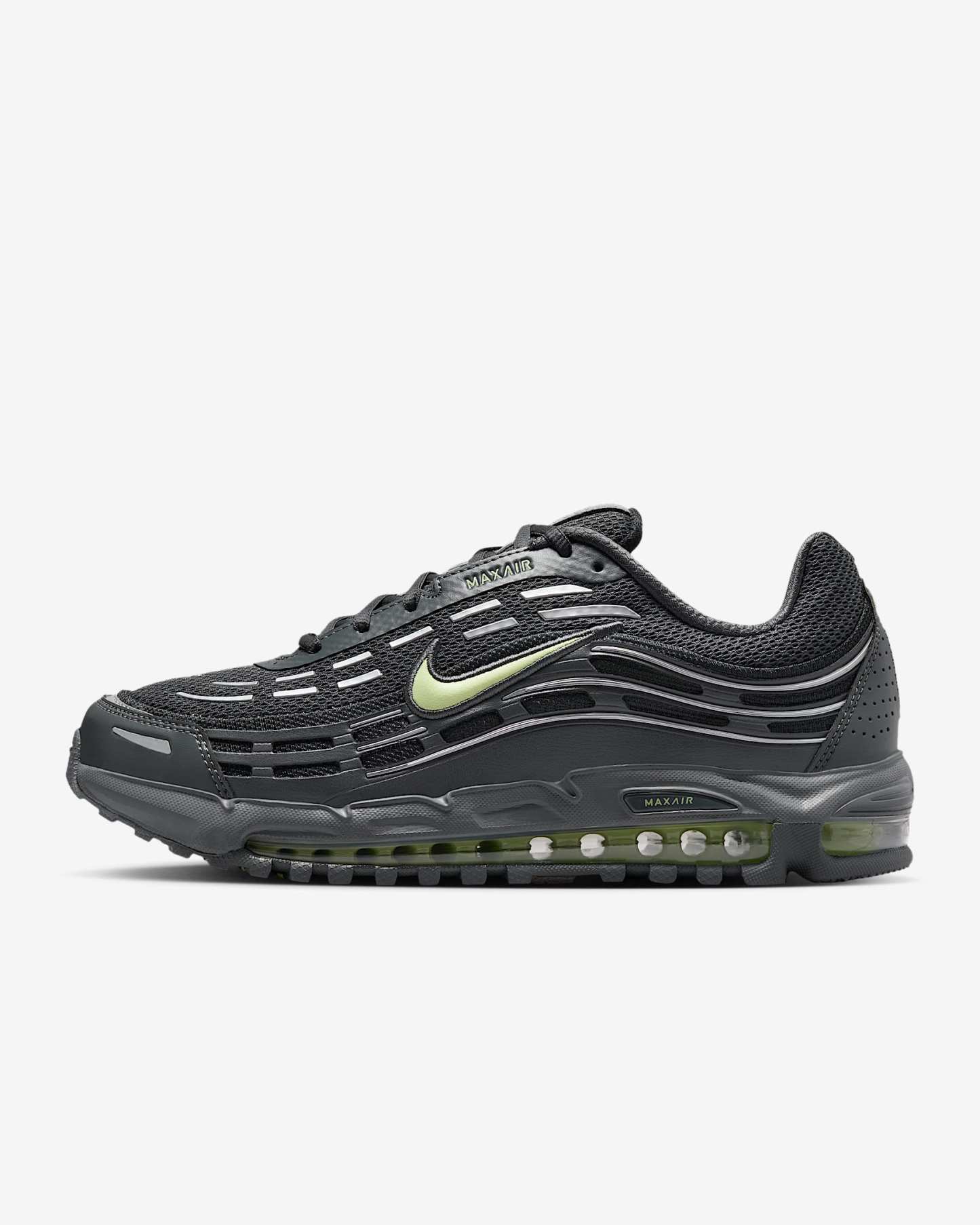 Nike Air Max TL 2.5 Schuh (Herren) – Iron Grey/Dark Smoke Grey/Metallic Silver/Light Liquid Lime