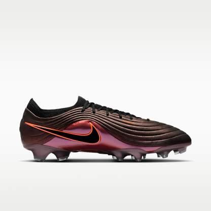 Nike Tiempo Maestro Elite LV8 Low Top Fußballschuh für normalen Rasen – Schwarz/Hyper Crimson/Laser Orange