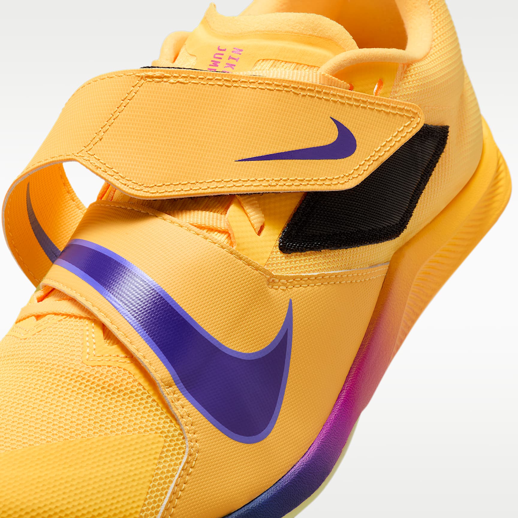 Nike Zoom Rival Jump Sprung-Spikes für Leichtathletik – Citron Pulse/Volt Glow/Hyper Violet/Indigo Burst