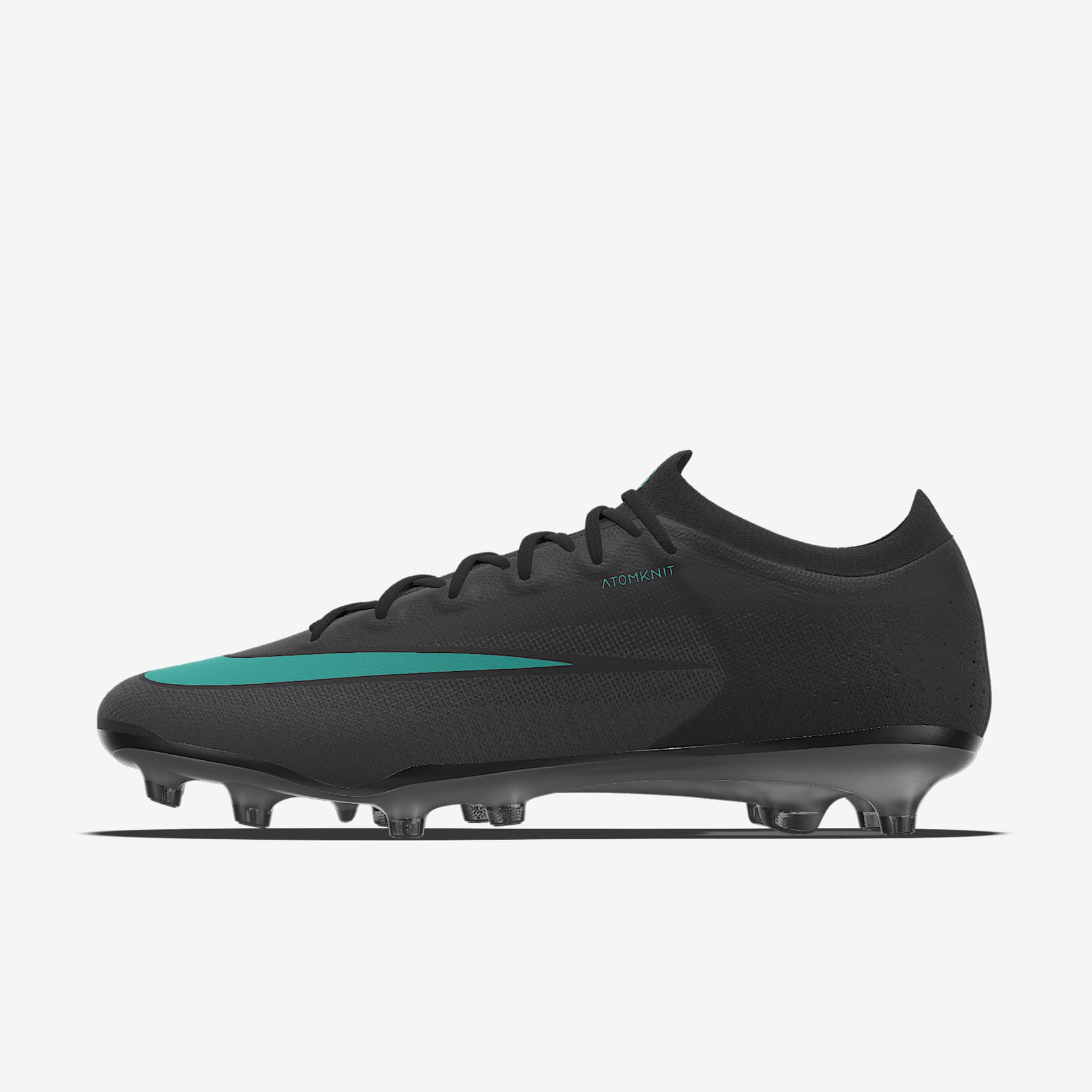 Nike Mercurial Vapor 17 Elite By You personalisierbarer Low-Top-Fußballschuh für Kunstrasen – Weiß/Weiß [9446382639]