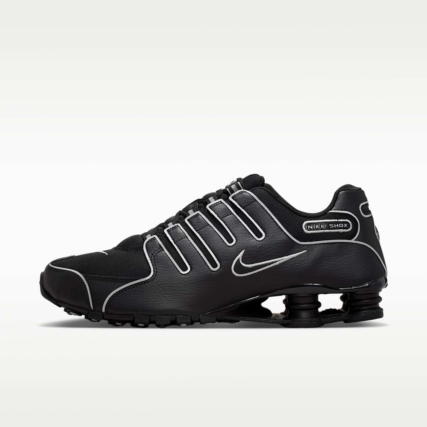 Nike Shox NZ Schuhe (Herren) – Schwarz/Light Smoke Grey/Schwarz