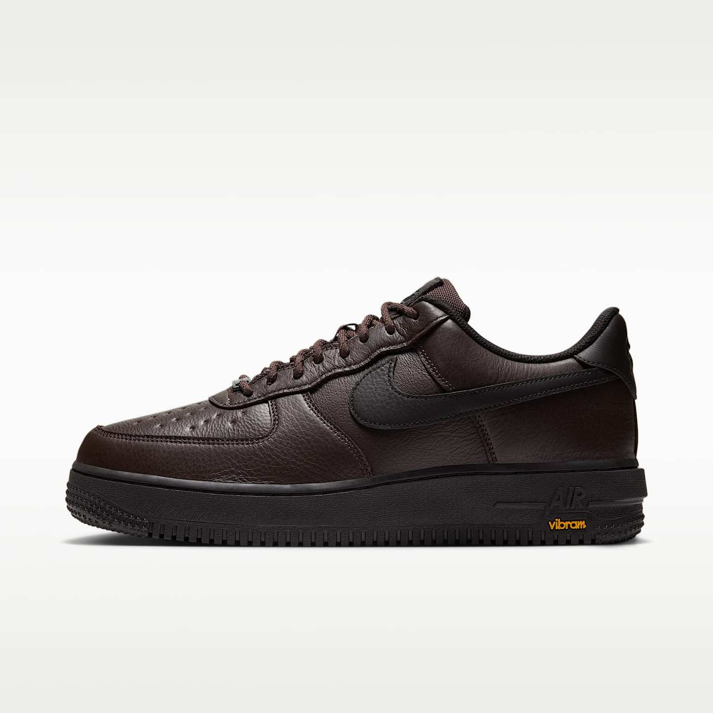 Air Force 1 GORE-TEX Vibram Schuh (Herren) – Baroque Brown/Speed Yellow/University Red/Shadow Brown