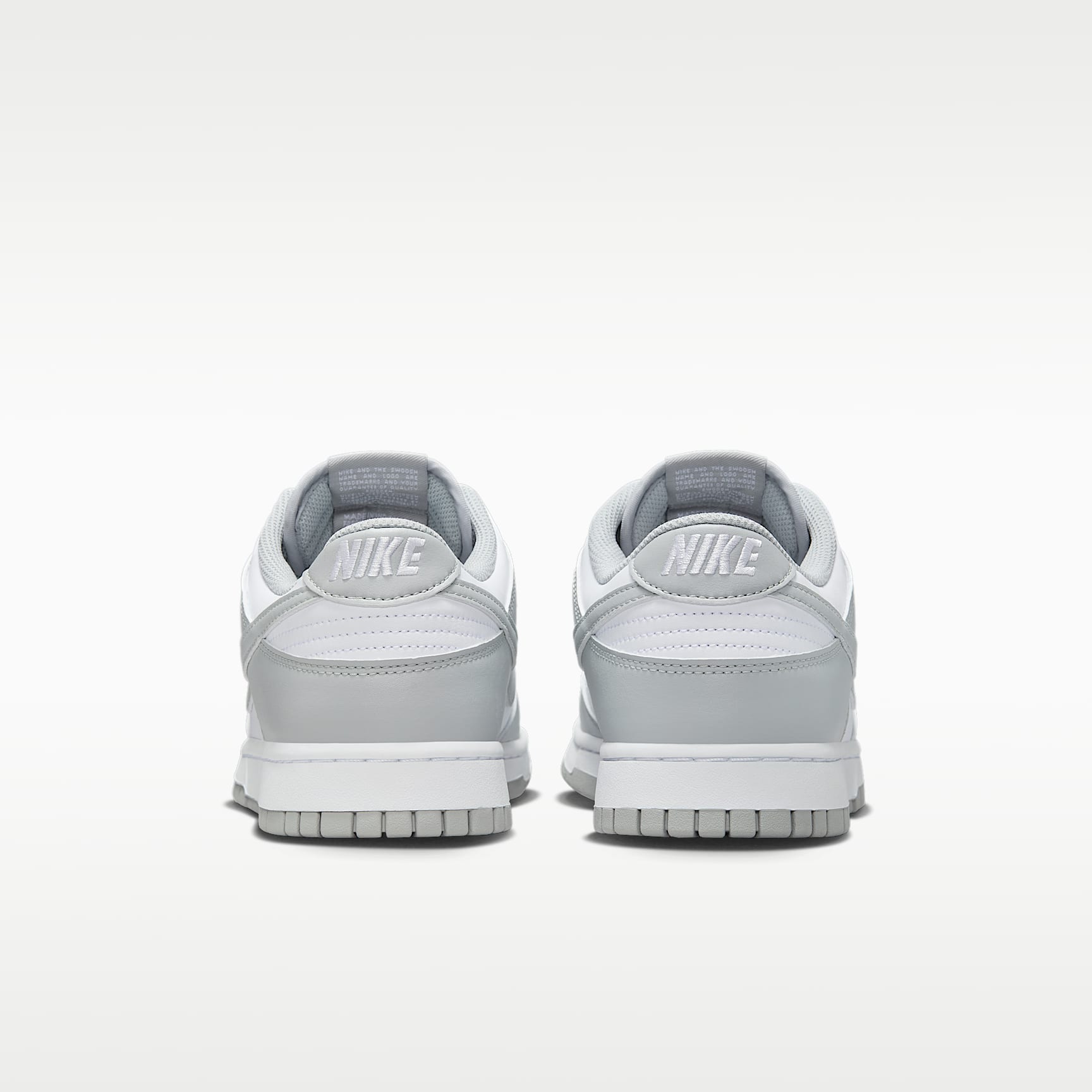 Nike Dunk Low Retro Herrenschuh – Weiß/Weiß/Light Smoke Grey