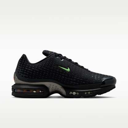 Nike Air Max Plus VII Schuh (Herren) – Schwarz/Dark Smoke Grey/Metallic Pewter/Illusion Green