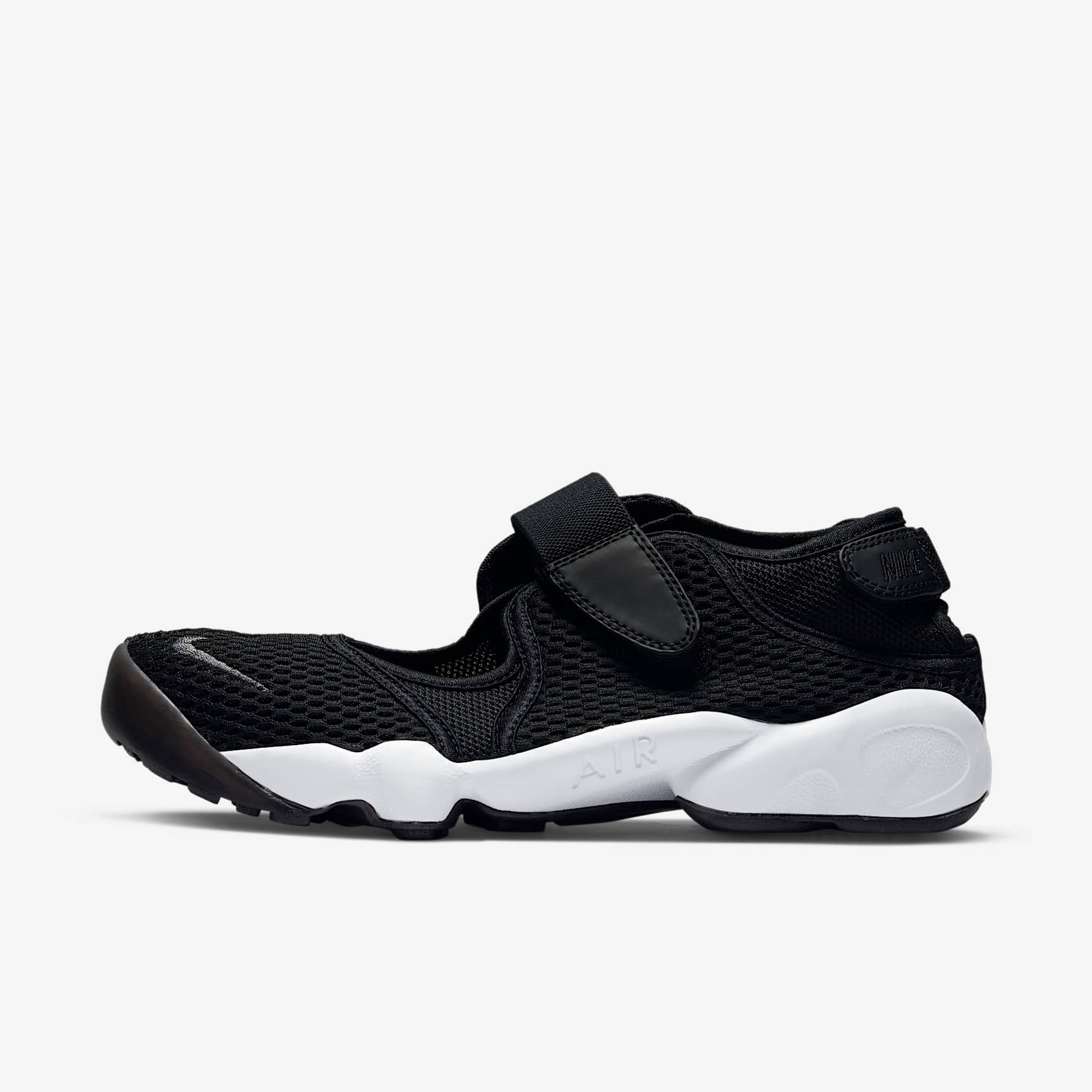 Nike Air Rift Breathe Damenschuh – Schwarz/Weiß/Cool Grey
