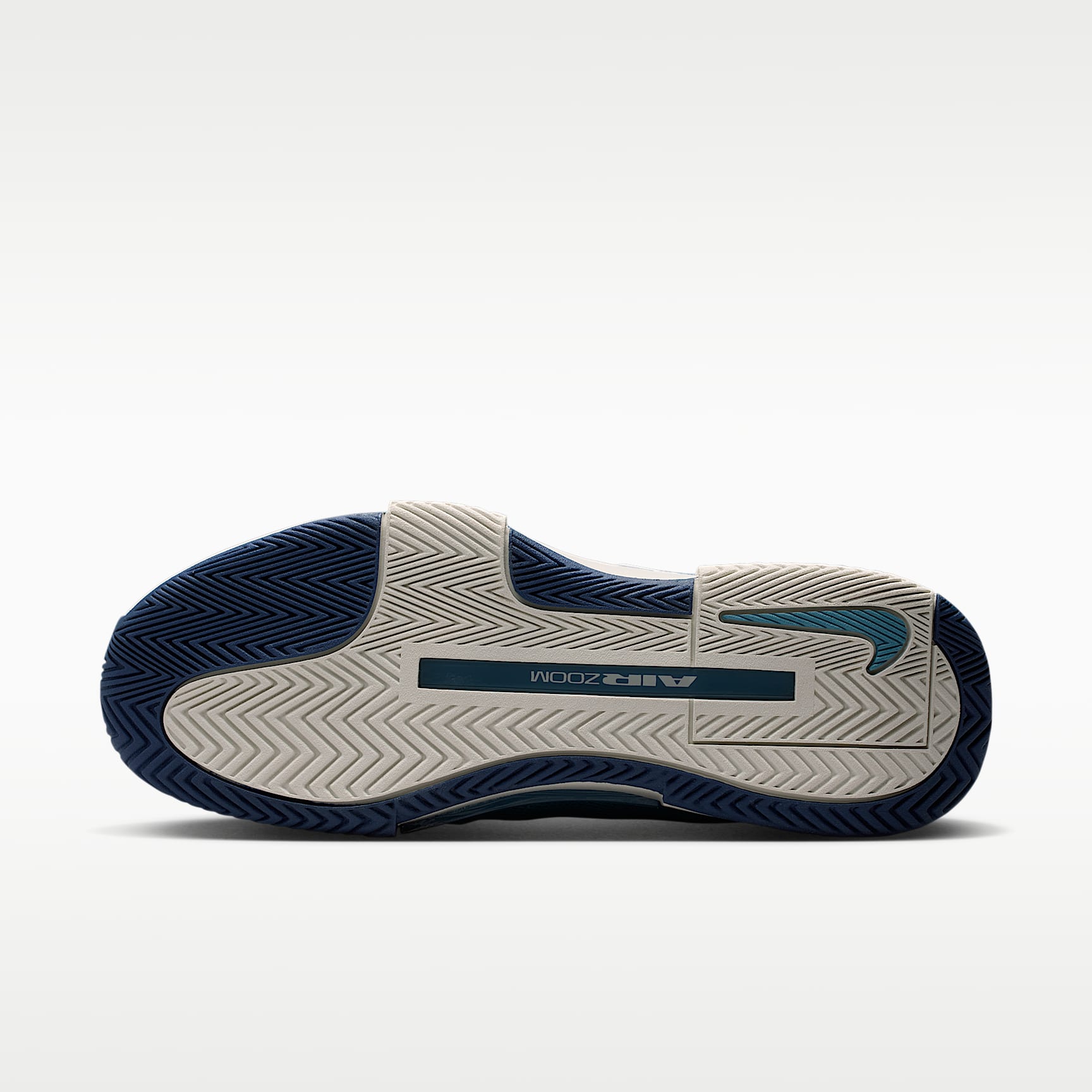 Nike GP Challenge 1.5 Hartplatz-Tennisschuh (Herren) – Smokey Blue/Light Bone/New Slate/Weiß