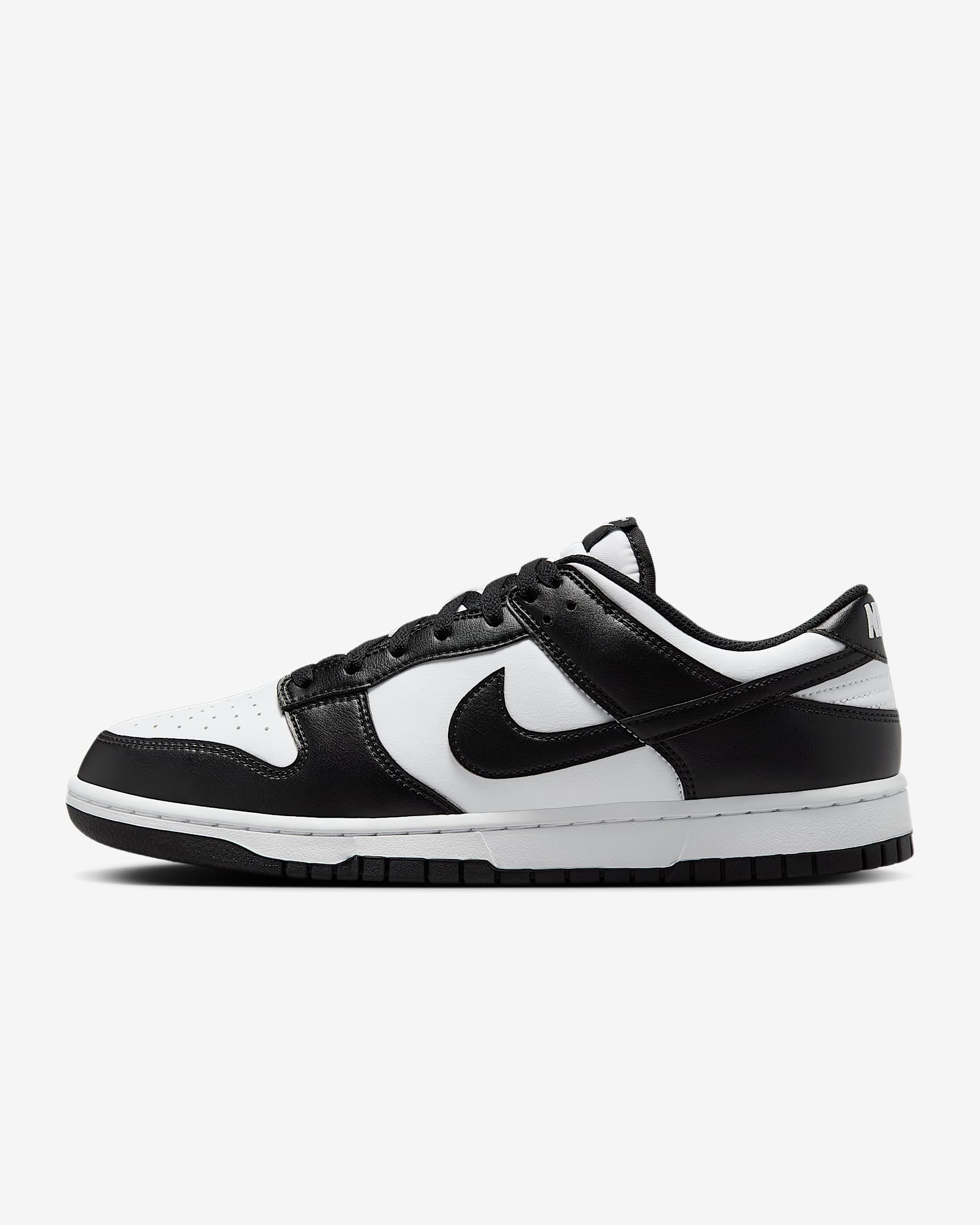 Nike Dunk Low Retro Herrenschuh – Weiß/Weiß/Schwarz