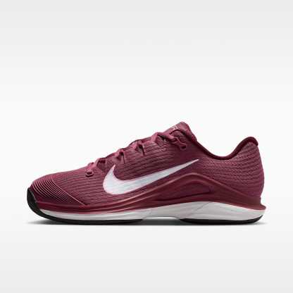 Nike Vapor 12 Tennisschuh für Hartplätze (Damen) – Pink Smoke/Vast Grey/Schwarz/Weiß