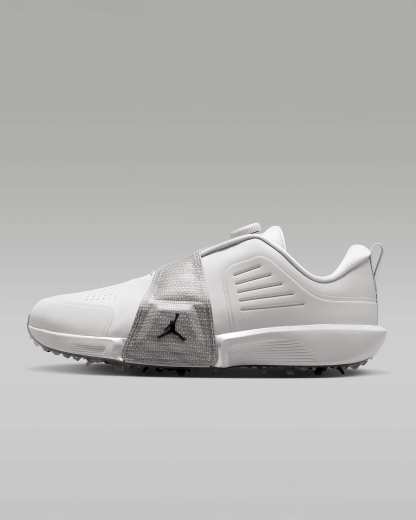 Jordan Air Rev Golfschuh – Neutral Grey/Metallic Silver/Schwarz
