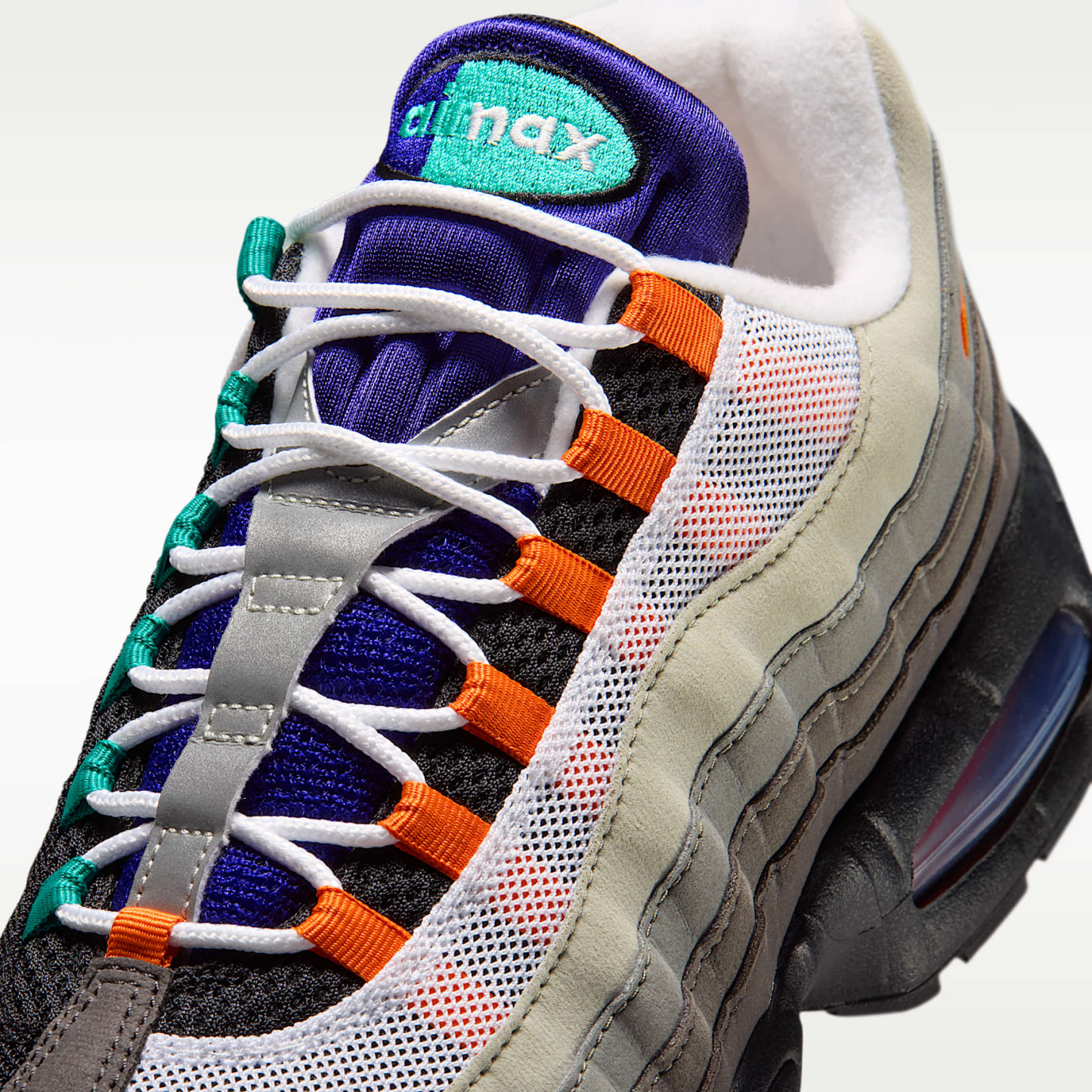 Nike Air Max 95 Big Bubble Premium Herrenschuh – Schwarz/Weiß/Volt