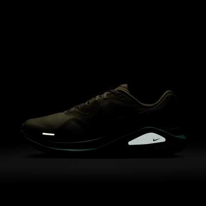 Nike Structure 26 Straßenlaufschuh (Damen) – Sea Glass/Light Silver/Barely Green/Metallic Silver