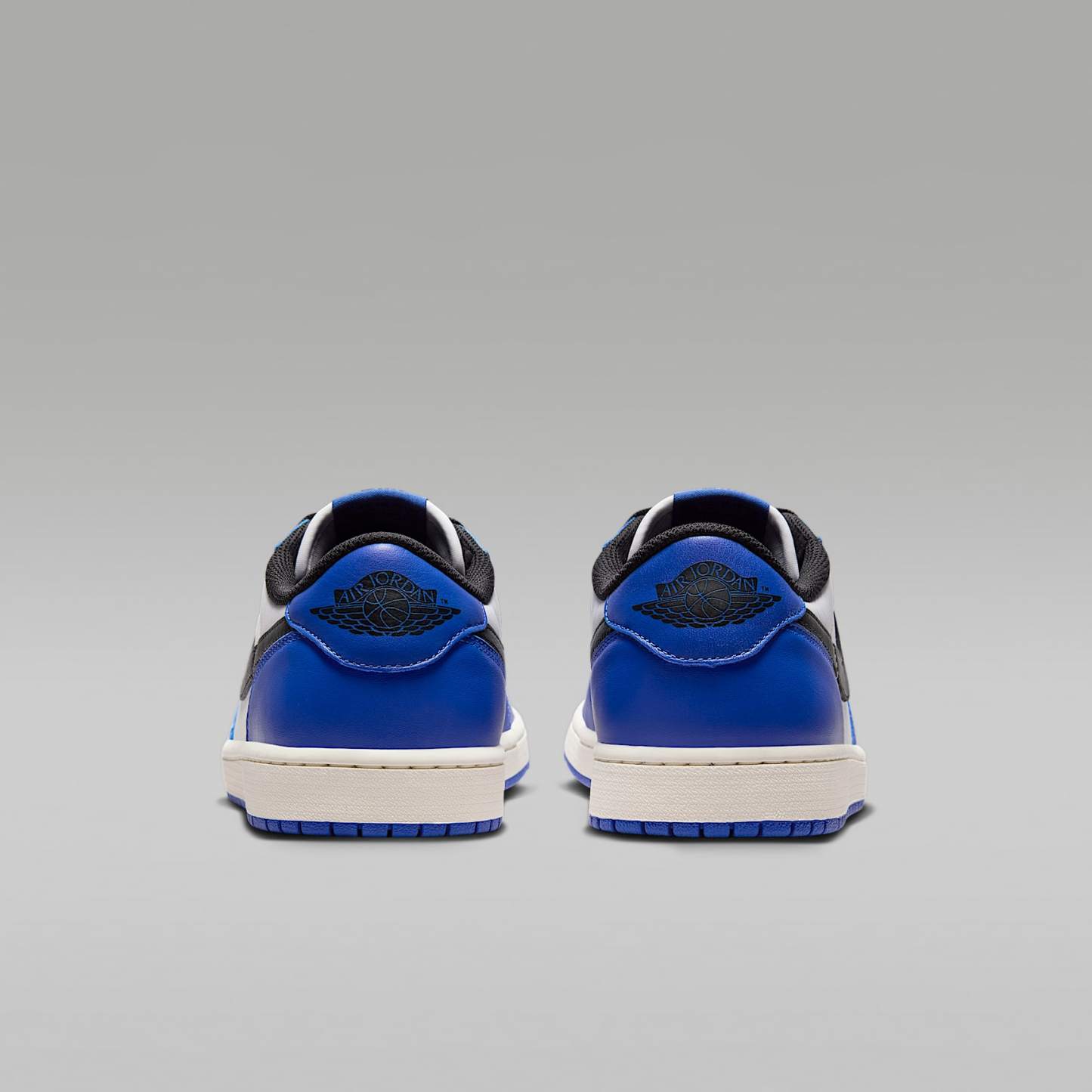 Air Jordan 1 Low "Game Royal" Schuh (Herren) – Weiß/Game Royal/Sail/Schwarz