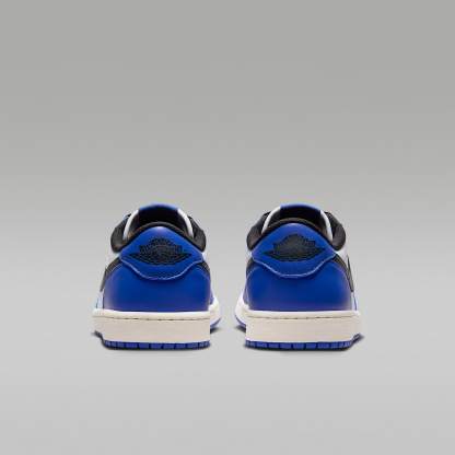 Air Jordan 1 Low "Game Royal" Schuh (Herren) – Weiß/Game Royal/Sail/Schwarz