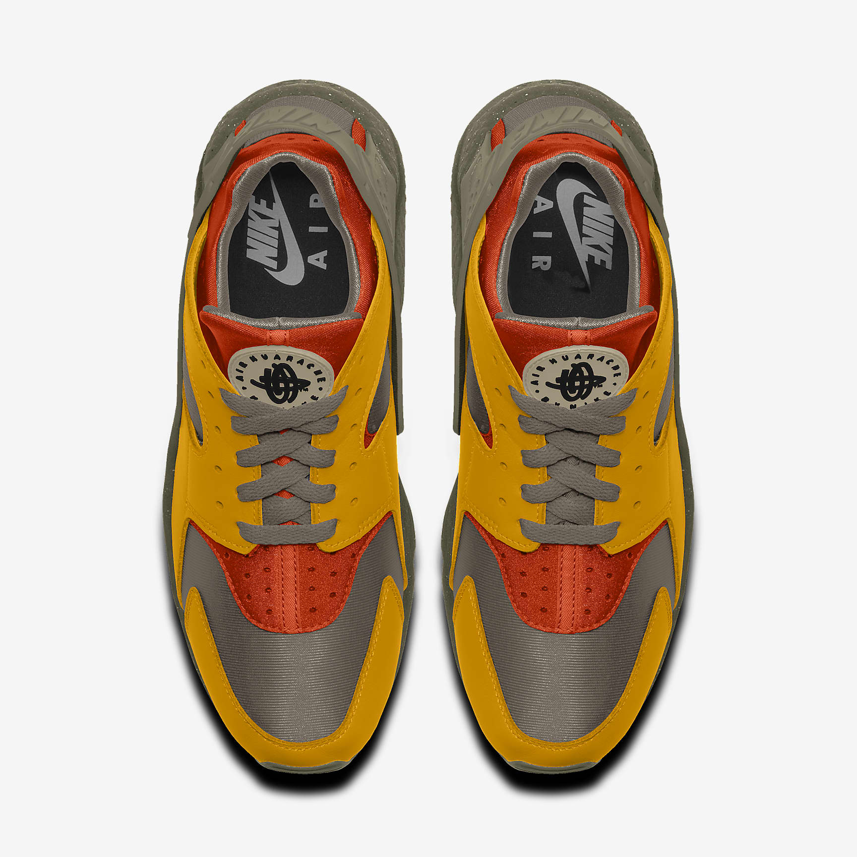 Nike Air Huarache By You personalisierbarer Damenschuh – Multi-Color/Multi-Color/Multi-Color [8657341190]