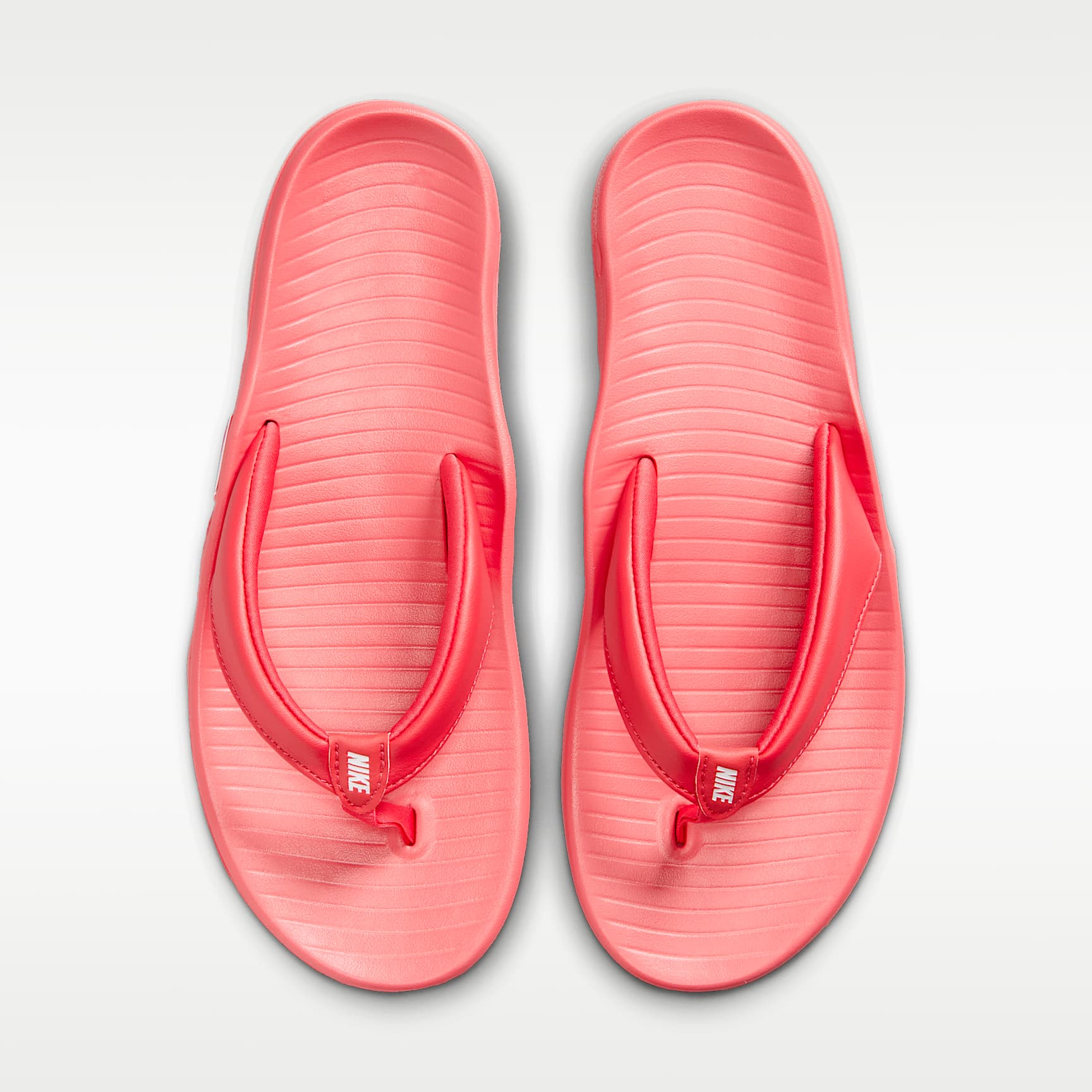 Nike Marina Slides (Damen) – Tropical Pink/Weiß