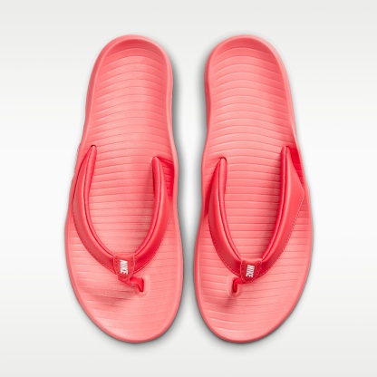 Nike Marina Slides (Damen) – Tropical Pink/Weiß