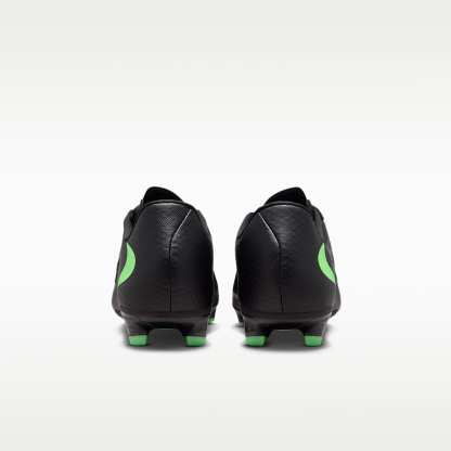 Nike Phantom 6 Low Academy Fußballschuh für verschiedene Böden – Schwarz/Schwarz/Illusion Green