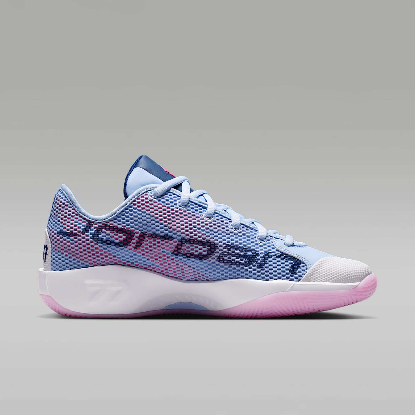 Luka 77 Basketballschuh – Light Marine/Blue Void/Weiß/Hyper Pink