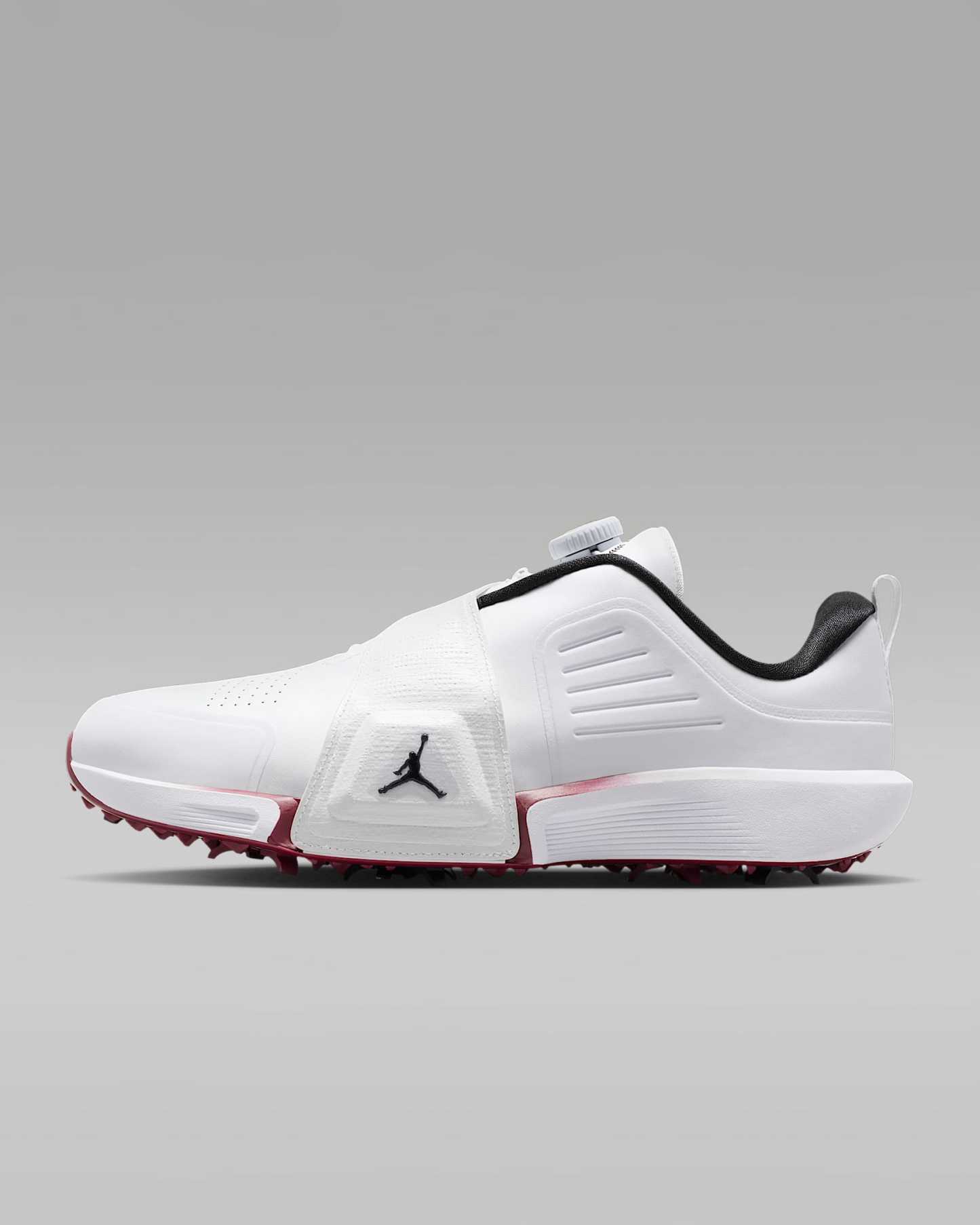 Jordan Air Rev Golfschuh – Weiß/Team Red/Schwarz
