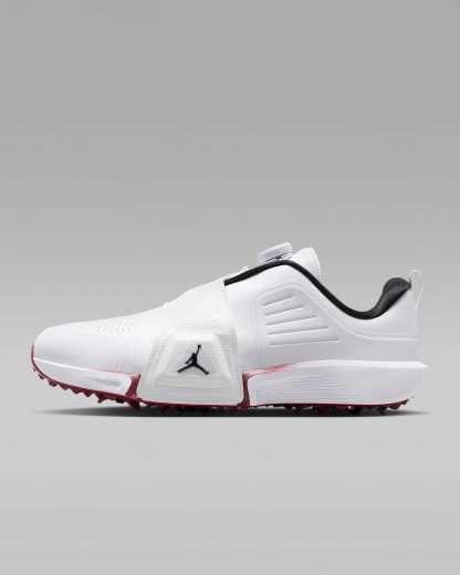 Jordan Air Rev Golfschuh – Weiß/Team Red/Schwarz