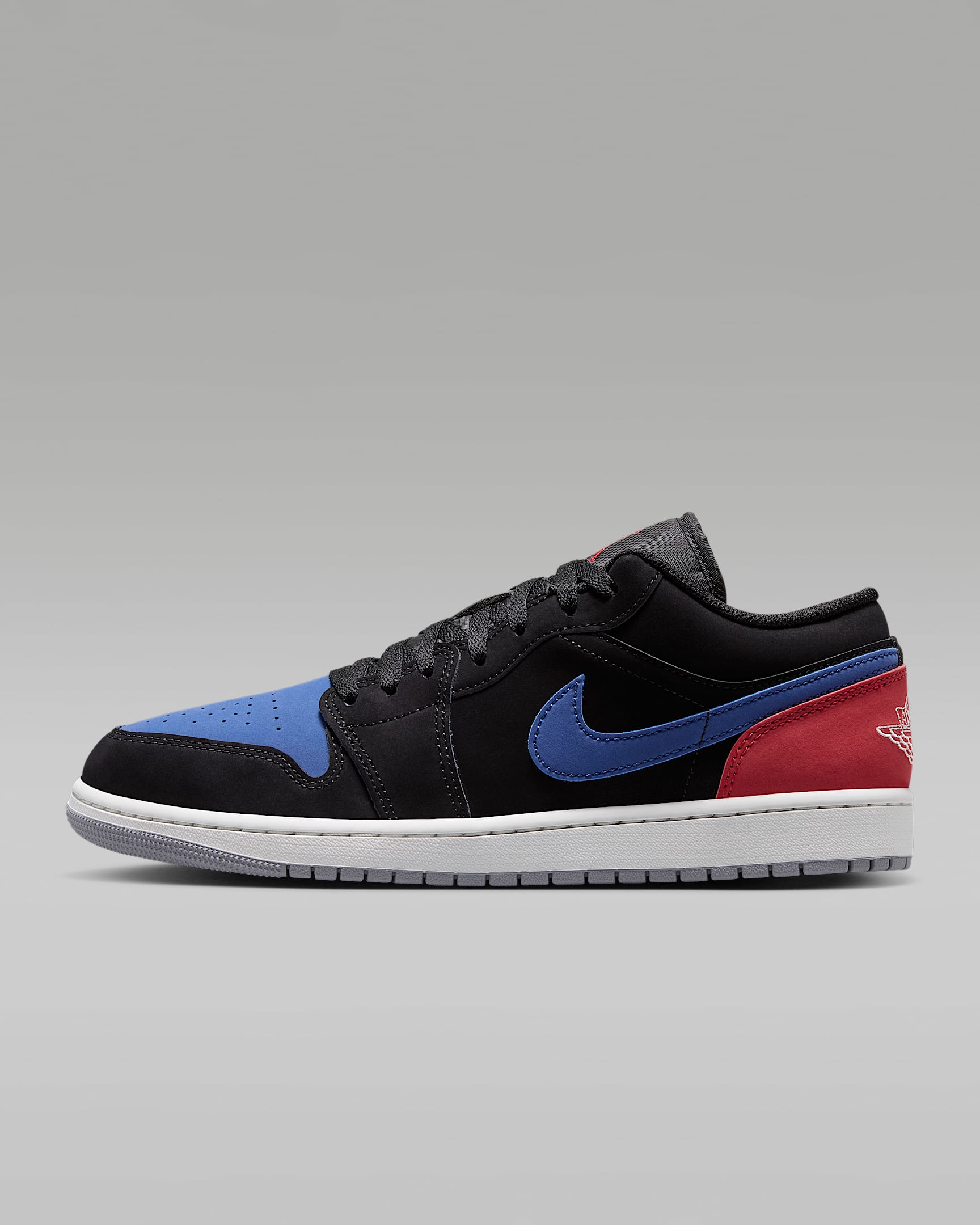 Air Jordan 1 Low Herrenschuh – Schwarz/True Blue/Varsity Red/Summit White